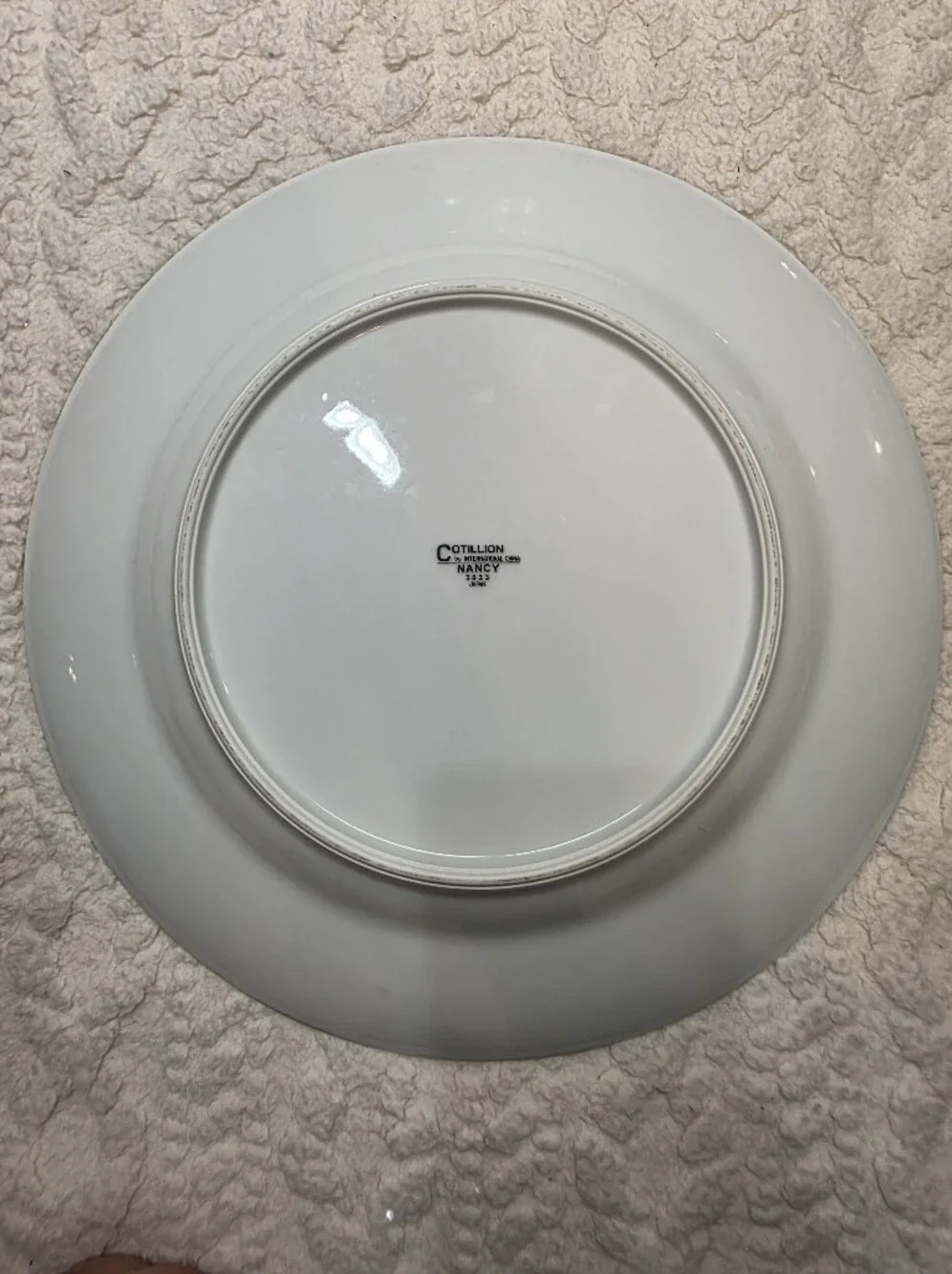 Cotillion Nancy 3823 Japan Yellow Poppy Floral Dinner Plate Vintage